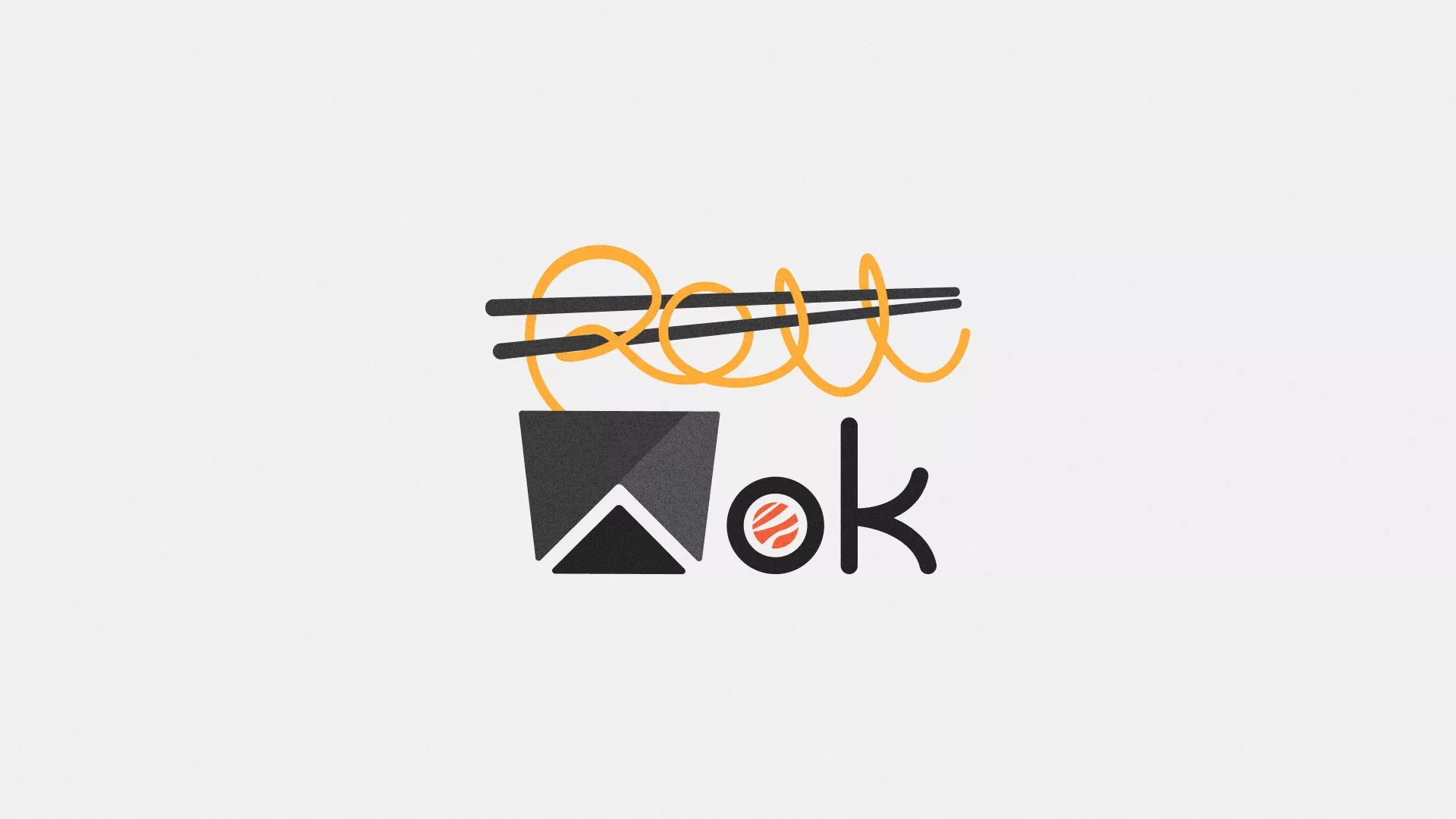 Разработка логотипа в Сольцах для суши-бара «Roll Wok Club» Разработка логотипа в Сольцах для суши-бара «Roll Wok Club»